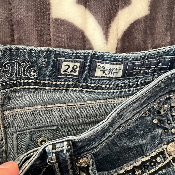 Miss me flare jeans size 28 - Picture 4 of 5